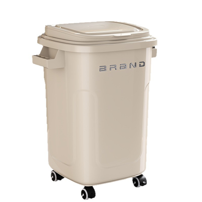 Wiadra na śmieci z kółkami