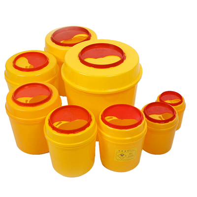 Pionowe, wysuwane-górne pudełko na ostre narzędzia medyczne