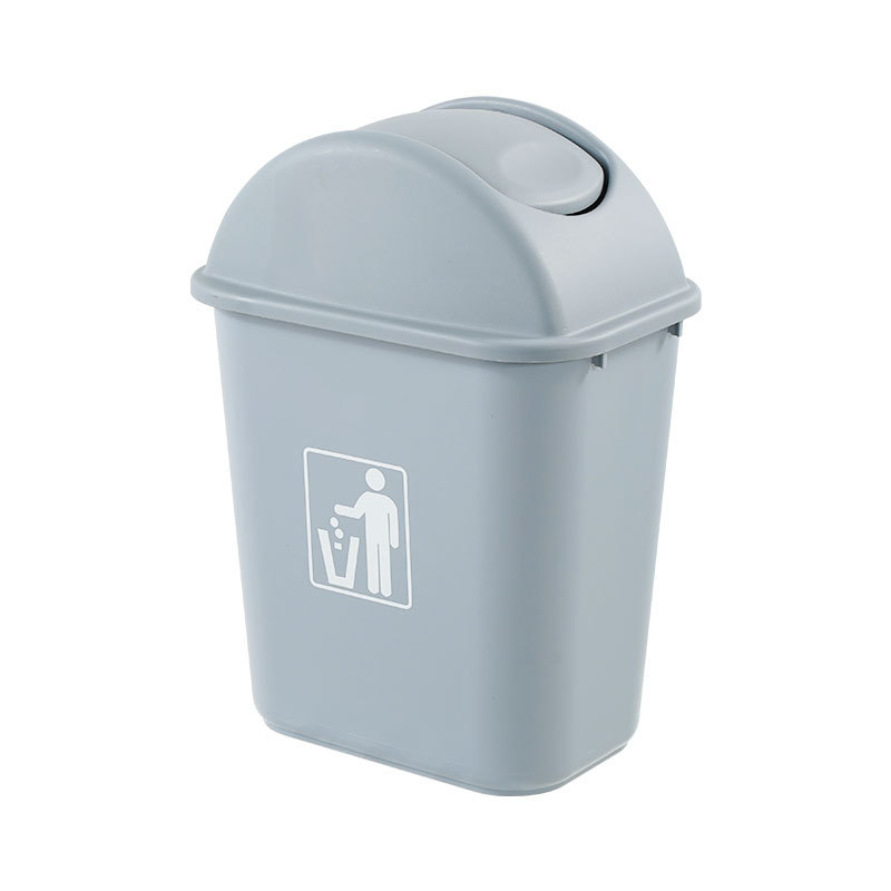 Kosze na śmieci z odchylaną górną pokrywą